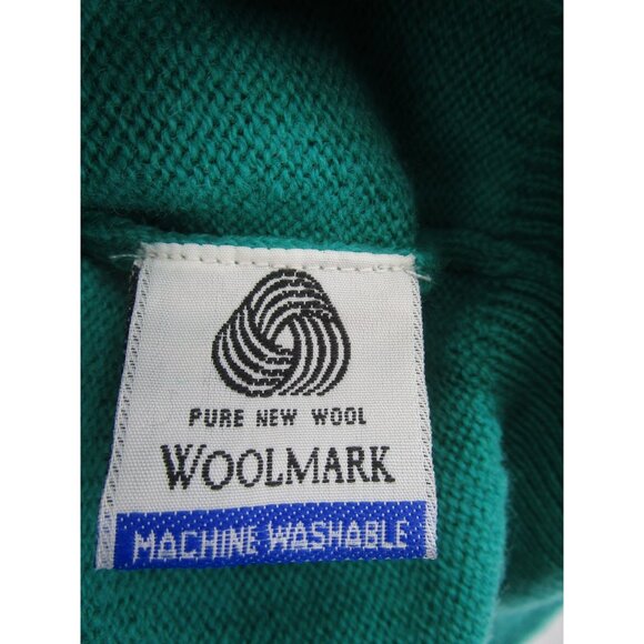 Woolovers Sweater Medium Wool Pullover Crewneck Preppy Classic Knit - Picture 9 of 10